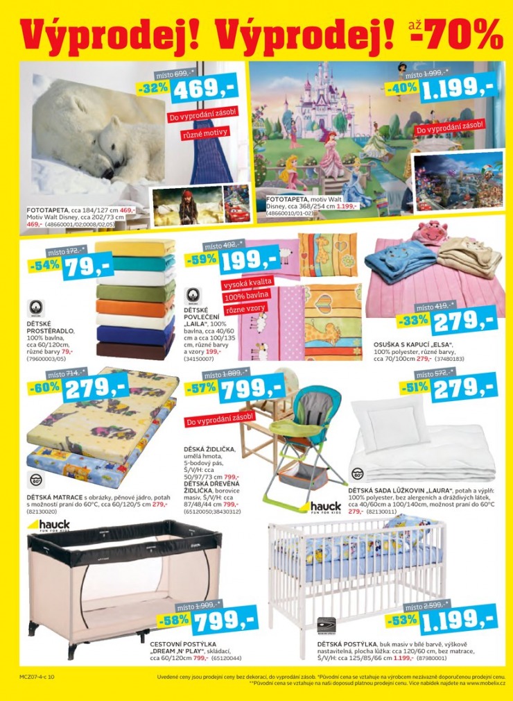 let�k Mobelix Aktu�ln� prospekt od 21.7.2014 strana 1