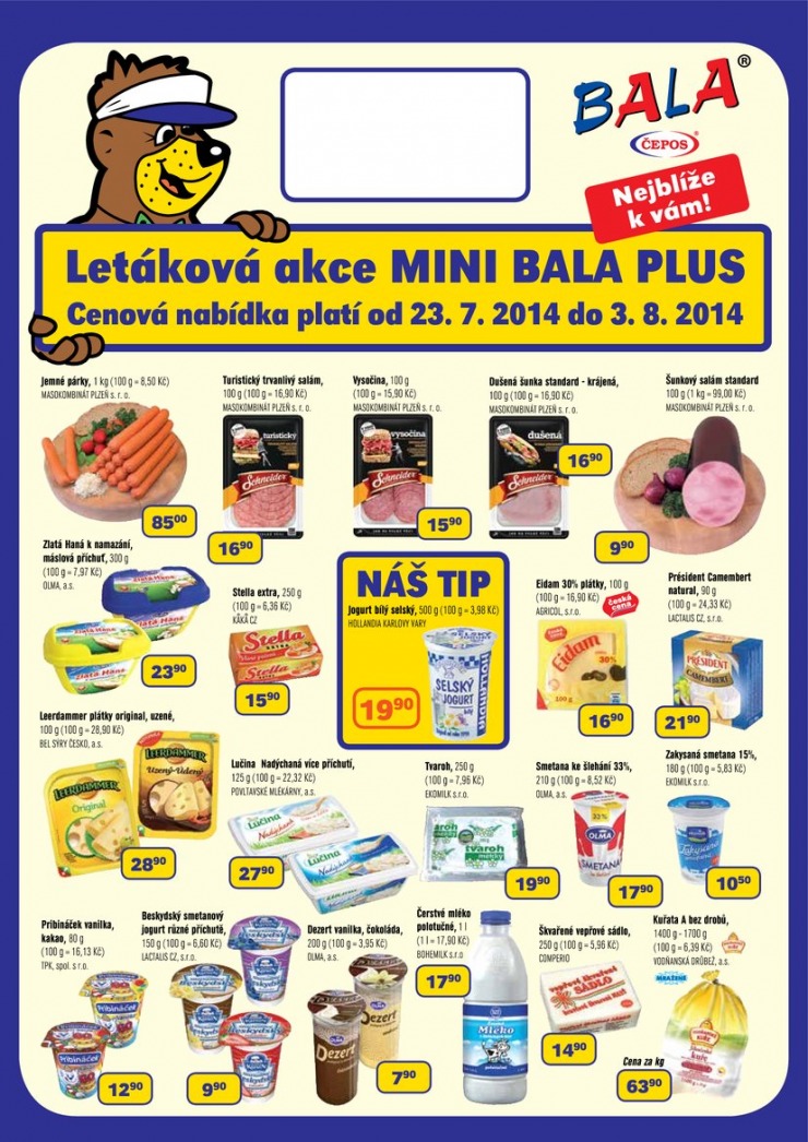 letk Bala Balamini plus od 23.7.2014 strana 1