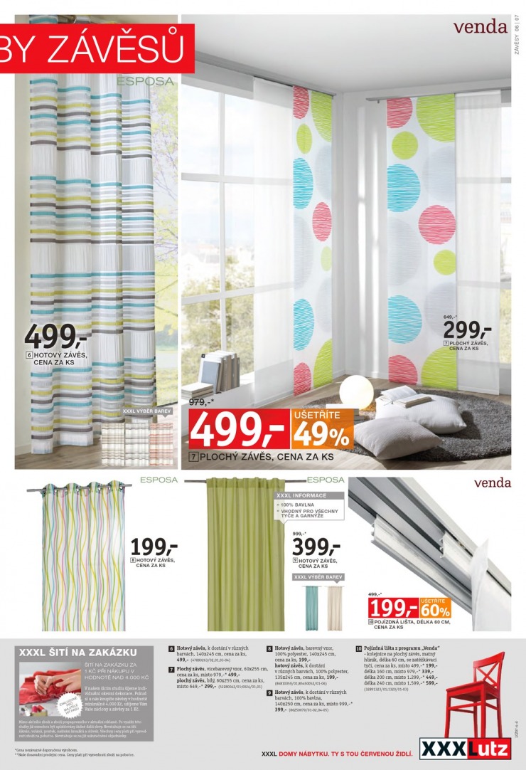 leták XXXLutz Aktuální prospekt od 21.7.2014 strana 1 leták XXXLutz Aktuální prospekt od 21.7.2014 strana 1