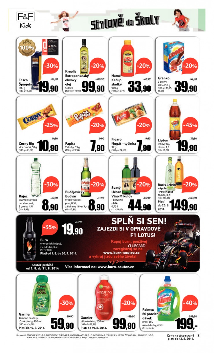 leták Tesco supermarkety od 30.7.2014 strana 1 leták Tesco supermarkety od 30.7.2014 strana 1