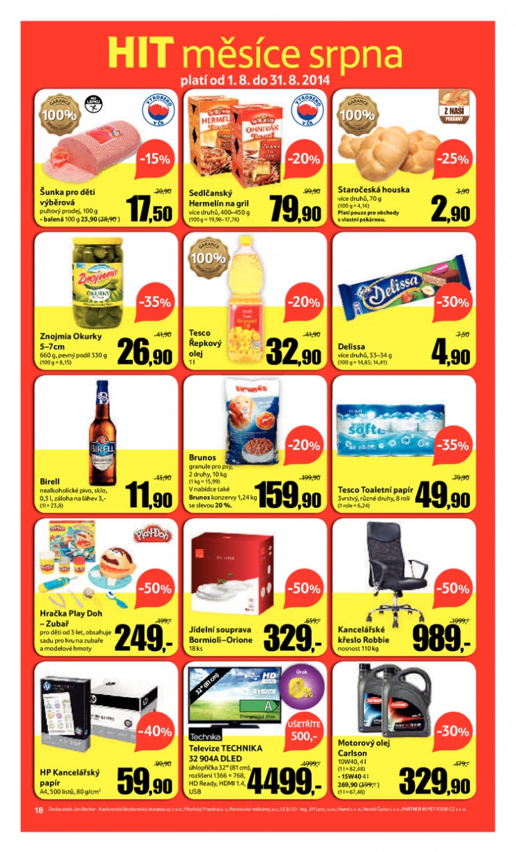 let�k Tesco OD od 30.7.2014 strana 1