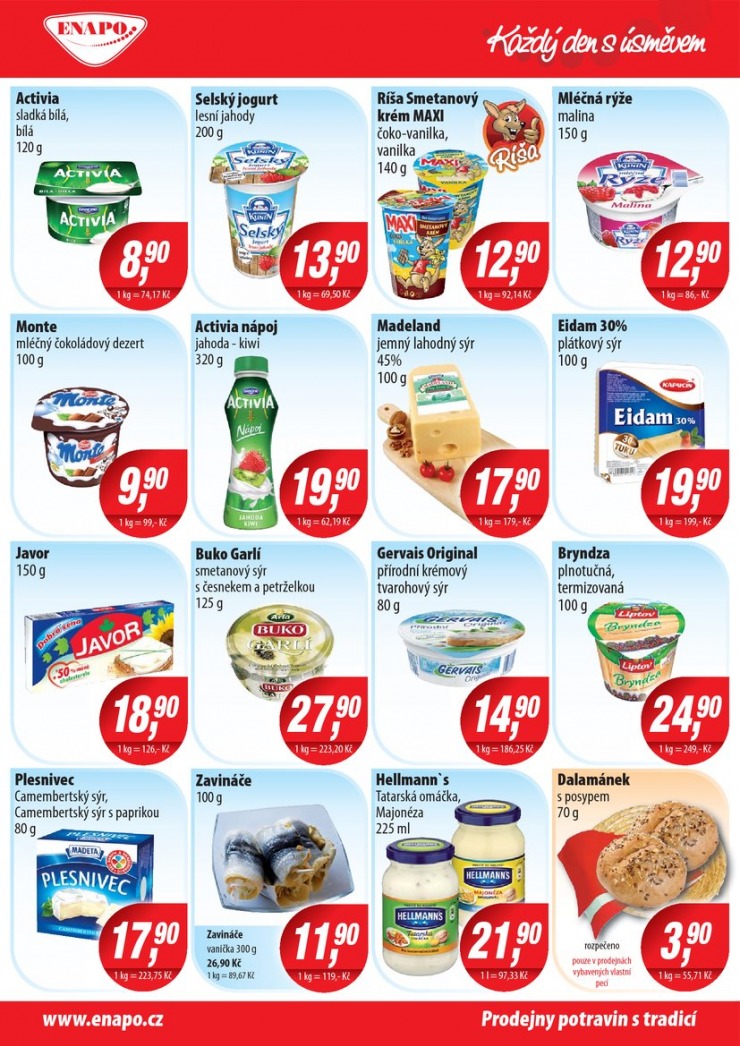 leták Enapo Akční leták od 30.7.2014 strana 1 leták Enapo Akční leták od 30.7.2014 strana 1