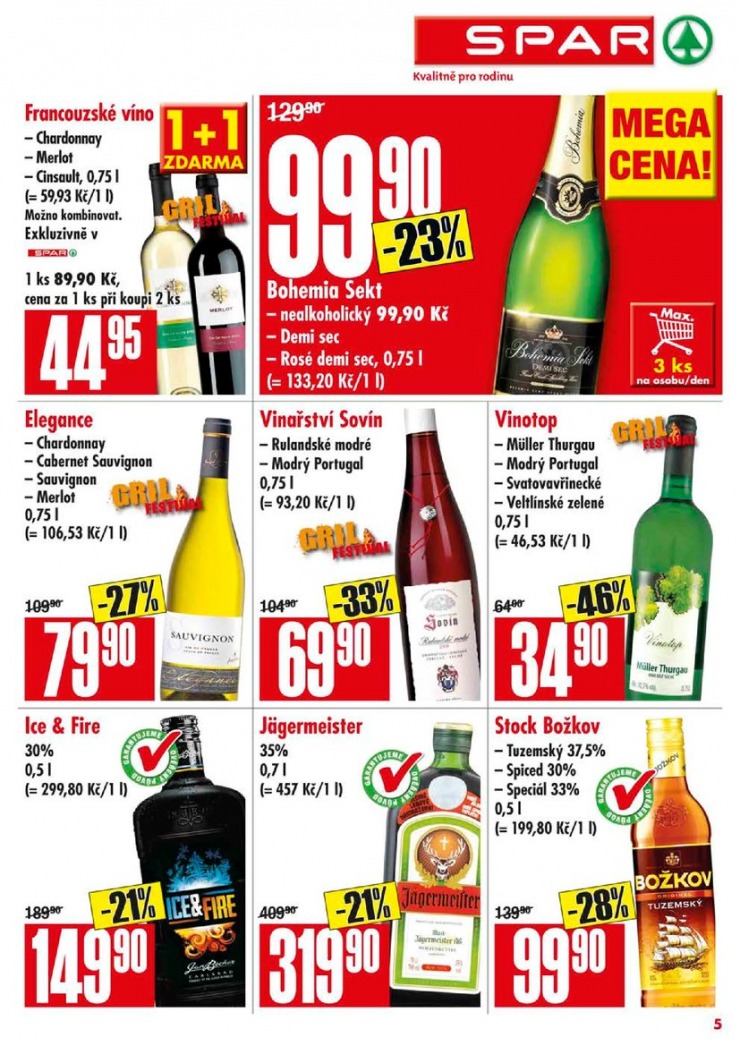 letk Interspar nabdka Spar od 30.7.2014 strana 1