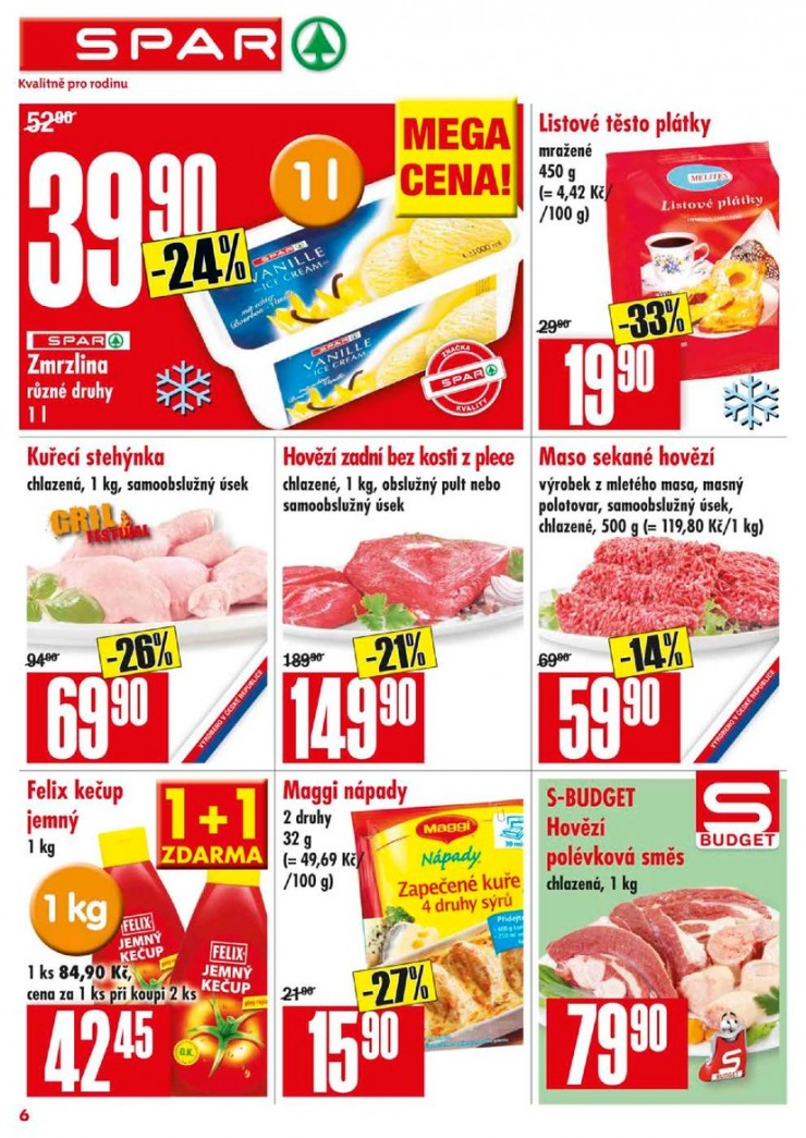 letk Interspar nabdka Spar od 30.7.2014 strana 1