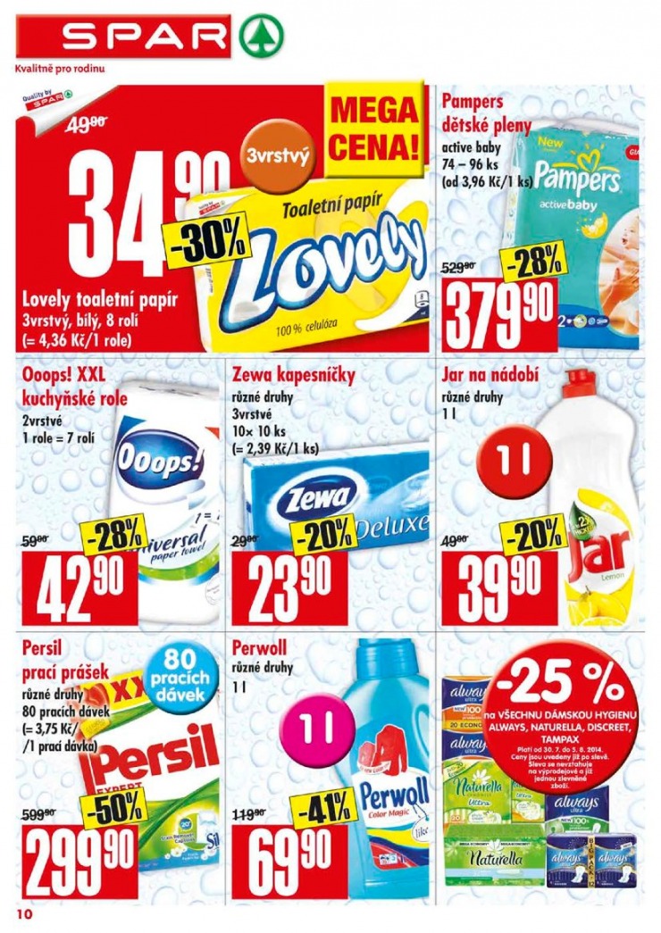 leták Interspar nabídka Spar od 30.7.2014 strana 1 leták Interspar nabídka Spar od 30.7.2014 strana 1