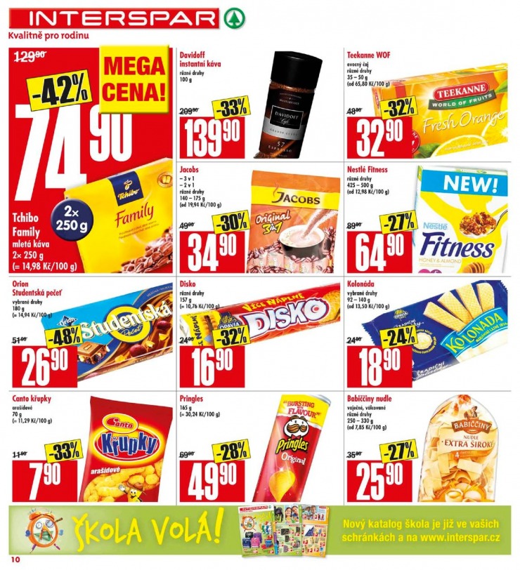 leták Interspar Akční nabídka od 30.7.2014 strana 1 leták Interspar Akční nabídka od 30.7.2014 strana 1