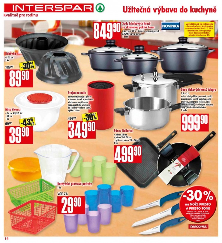 leták Interspar Akční nabídka od 30.7.2014 strana 1 leták Interspar Akční nabídka od 30.7.2014 strana 1