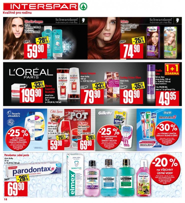 leták Interspar Akční nabídka od 30.7.2014 strana 1 leták Interspar Akční nabídka od 30.7.2014 strana 1