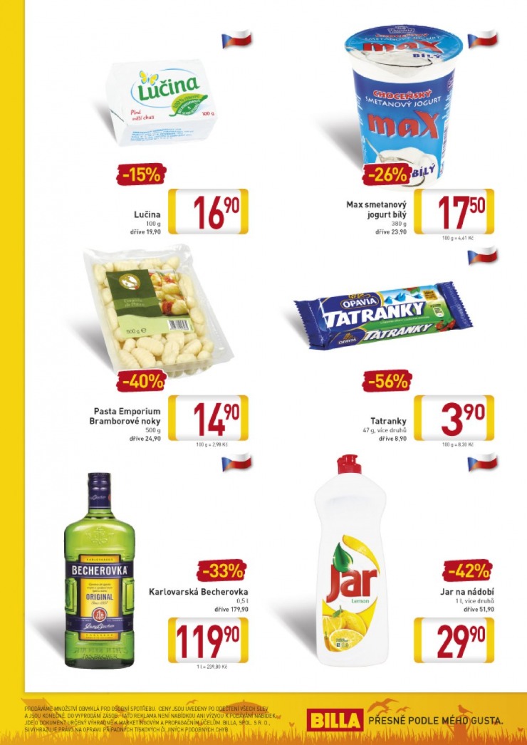 leták Billa speciální od 30.7.2014 strana 1 leták Billa speciální od 30.7.2014 strana 1