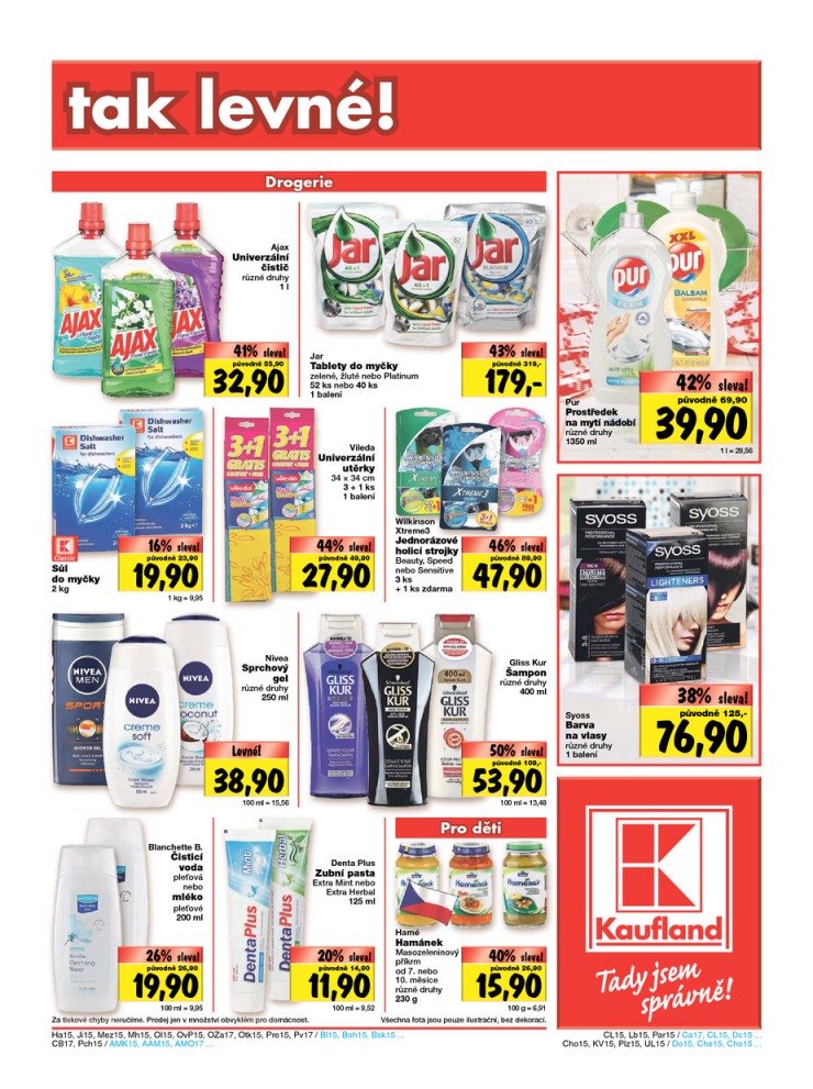 letk Kaufland Aktuln nabdka od 31.7.2014 strana 1