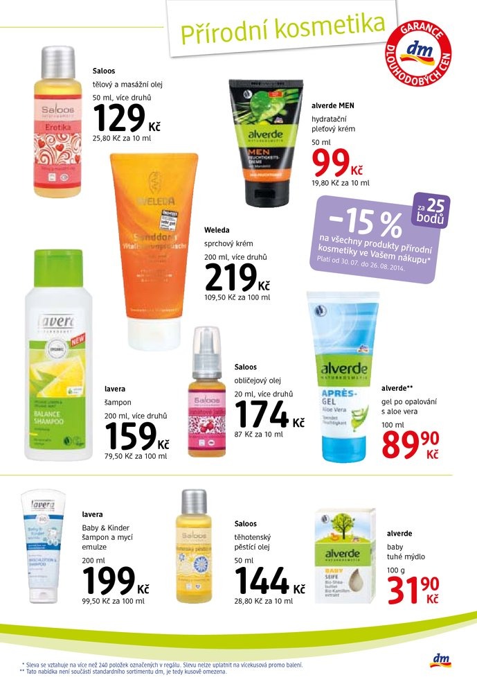 leták DM drogerie Journal od 30.7.2014 strana 1 leták DM drogerie Journal od 30.7.2014 strana 1