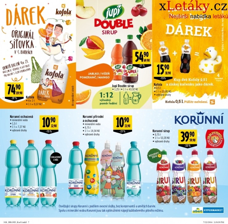 leták Albert hypermarket - brand Leták strana 1 leták Albert hypermarket - brand Leták strana 1