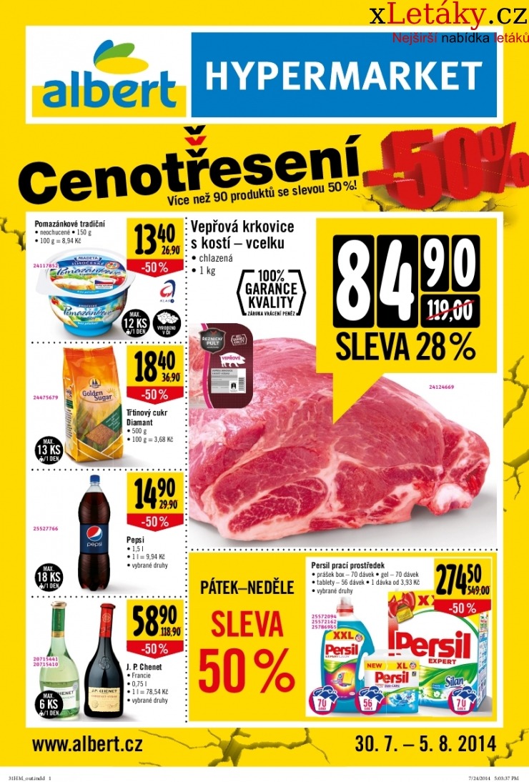 leták Albert Hypermarket Leták strana 1 leták Albert Hypermarket Leták strana 1
