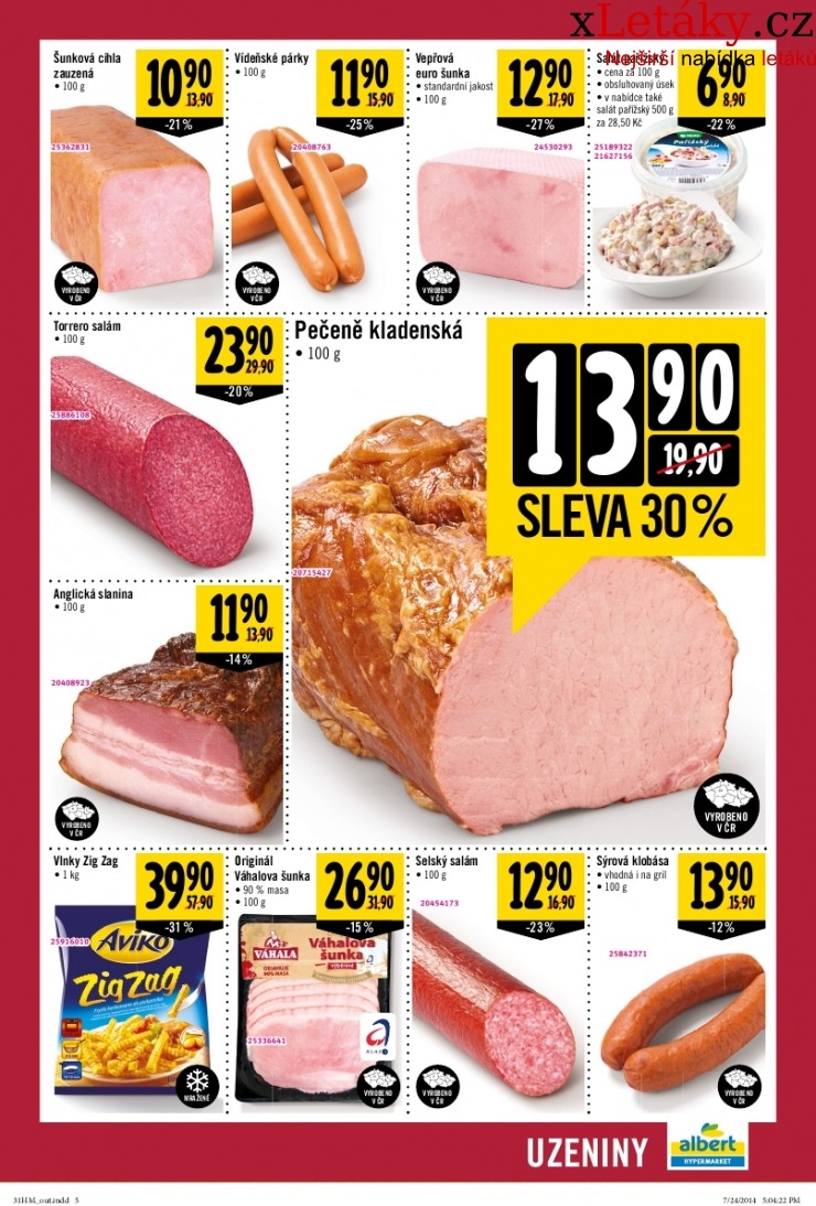 leták Albert Hypermarket Leták strana 1 leták Albert Hypermarket Leták strana 1