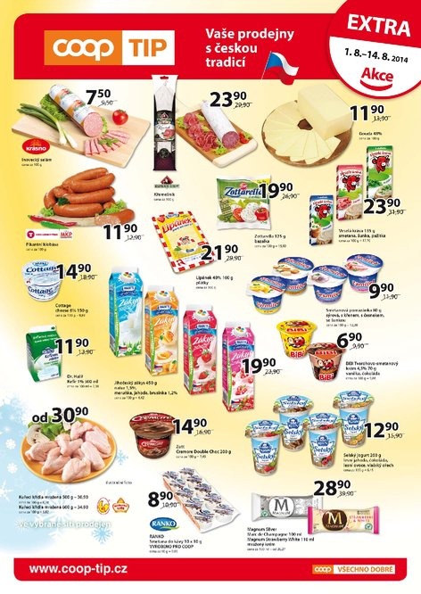 letk COOP Tip extra od 1.8.2014 strana 1