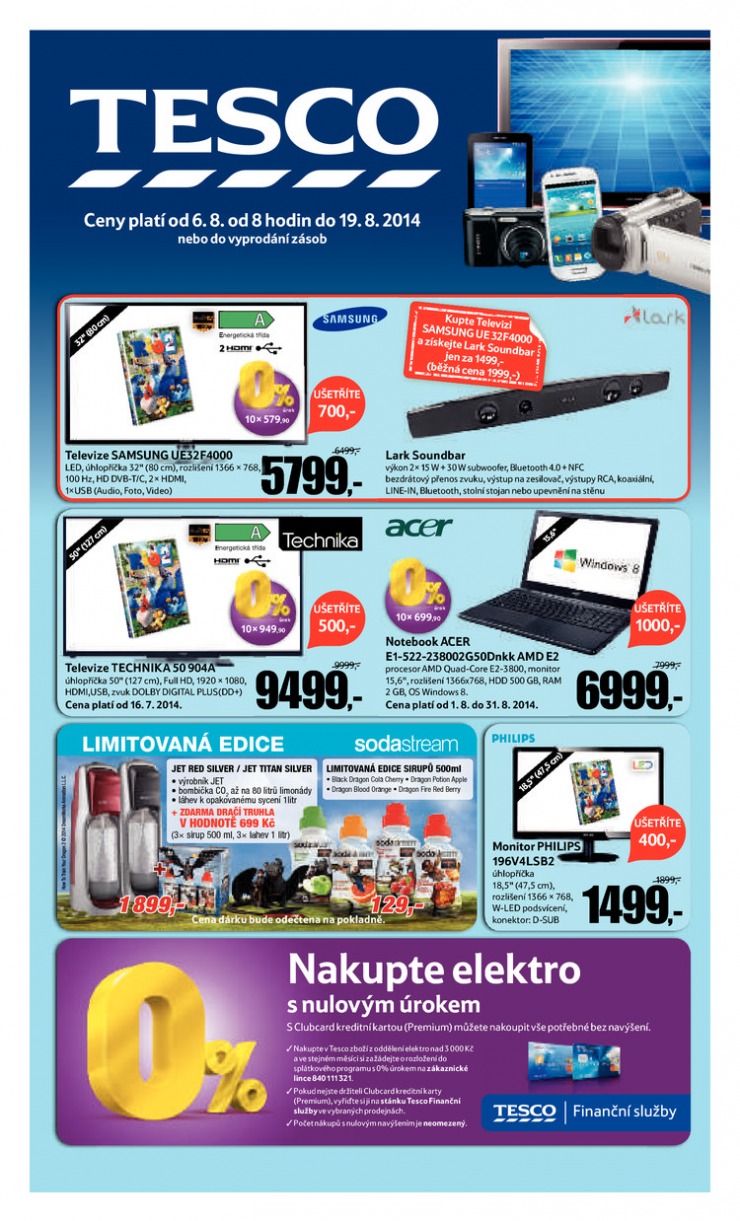 letk Tesco Katalog od 6.8.2014 strana 1