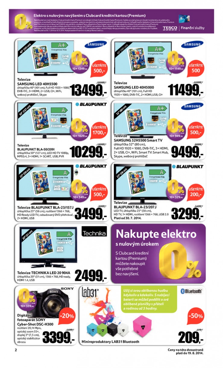 leták Tesco Katalog od 6.8.2014 strana 1 leták Tesco Katalog od 6.8.2014 strana 1