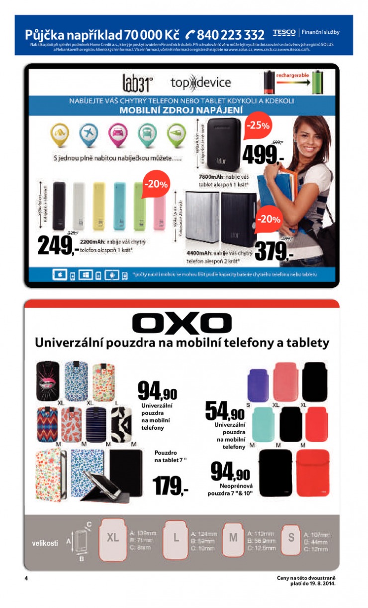let�k Tesco Katalog od 6.8.2014 strana 1