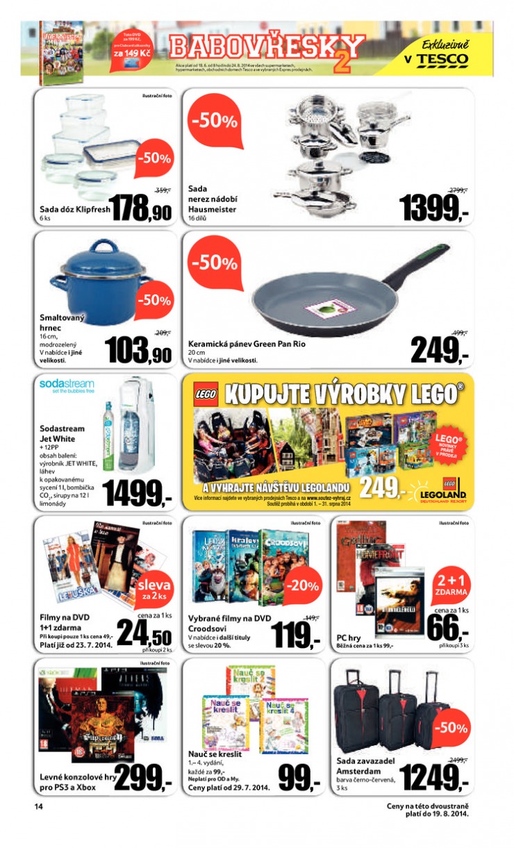 let�k Tesco Katalog od 6.8.2014 strana 1