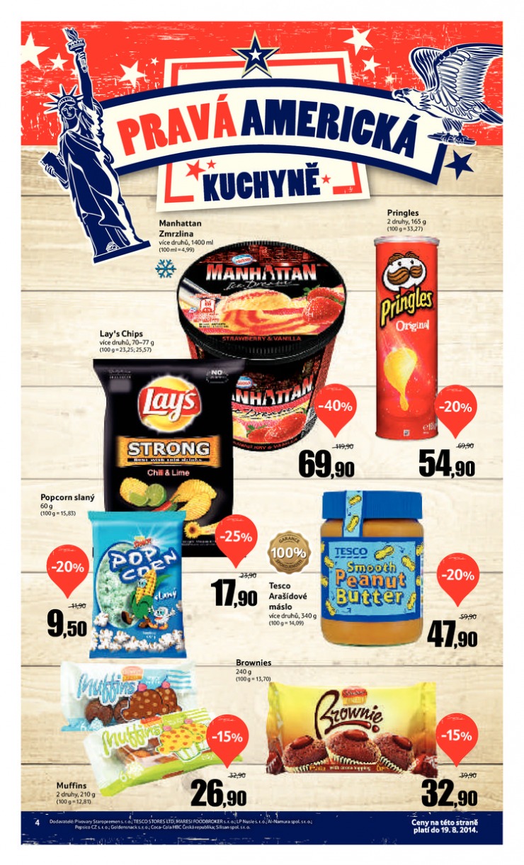 leták Tesco supermarkety od 6.8.2014 strana 1 leták Tesco supermarkety od 6.8.2014 strana 1