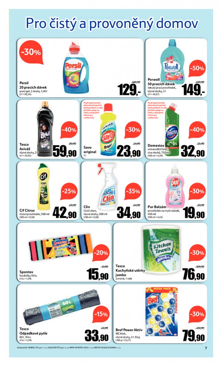 leták Tesco supermarkety od 6.8.2014 strana 1 leták Tesco supermarkety od 6.8.2014 strana 1