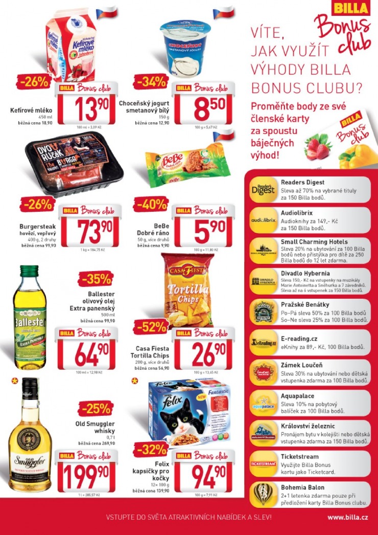 leták Billa velký od 6.8.2014 strana 1 leták Billa velký od 6.8.2014 strana 1