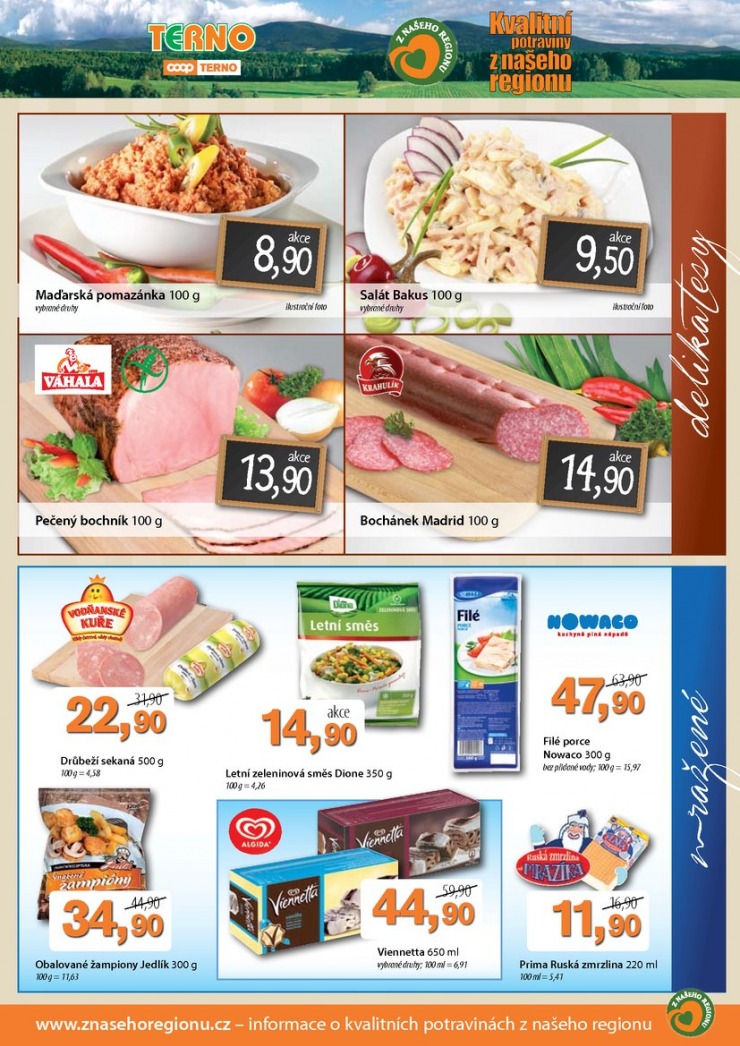 leták COOP Terno od 6.8.2014 strana 1 leták COOP Terno od 6.8.2014 strana 1