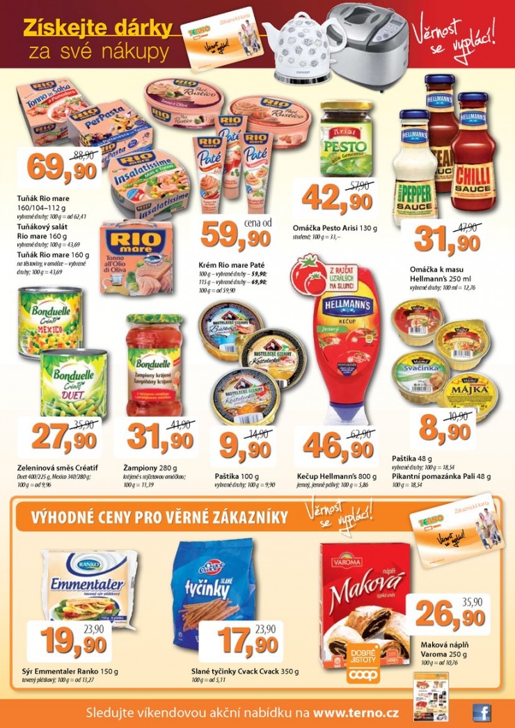 leták COOP Terno od 6.8.2014 strana 1 leták COOP Terno od 6.8.2014 strana 1
