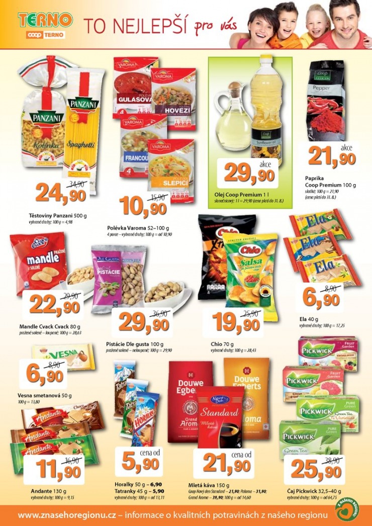 leták COOP Terno od 6.8.2014 strana 1 leták COOP Terno od 6.8.2014 strana 1