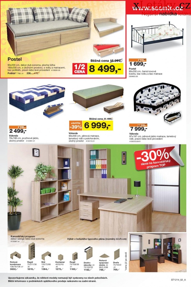 leták Sconto nábytek leták strana 1 leták Sconto nábytek leták strana 1