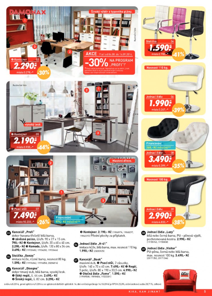 leták Kika Aktuální leták od 4.8.2014 strana 1 leták Kika Aktuální leták od 4.8.2014 strana 1