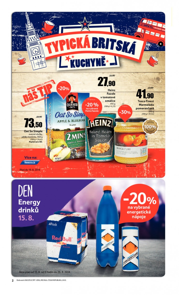 leták Tesco velké hypermarkety od 13.8.2014 strana 1 leták Tesco velké hypermarkety od 13.8.2014 strana 1