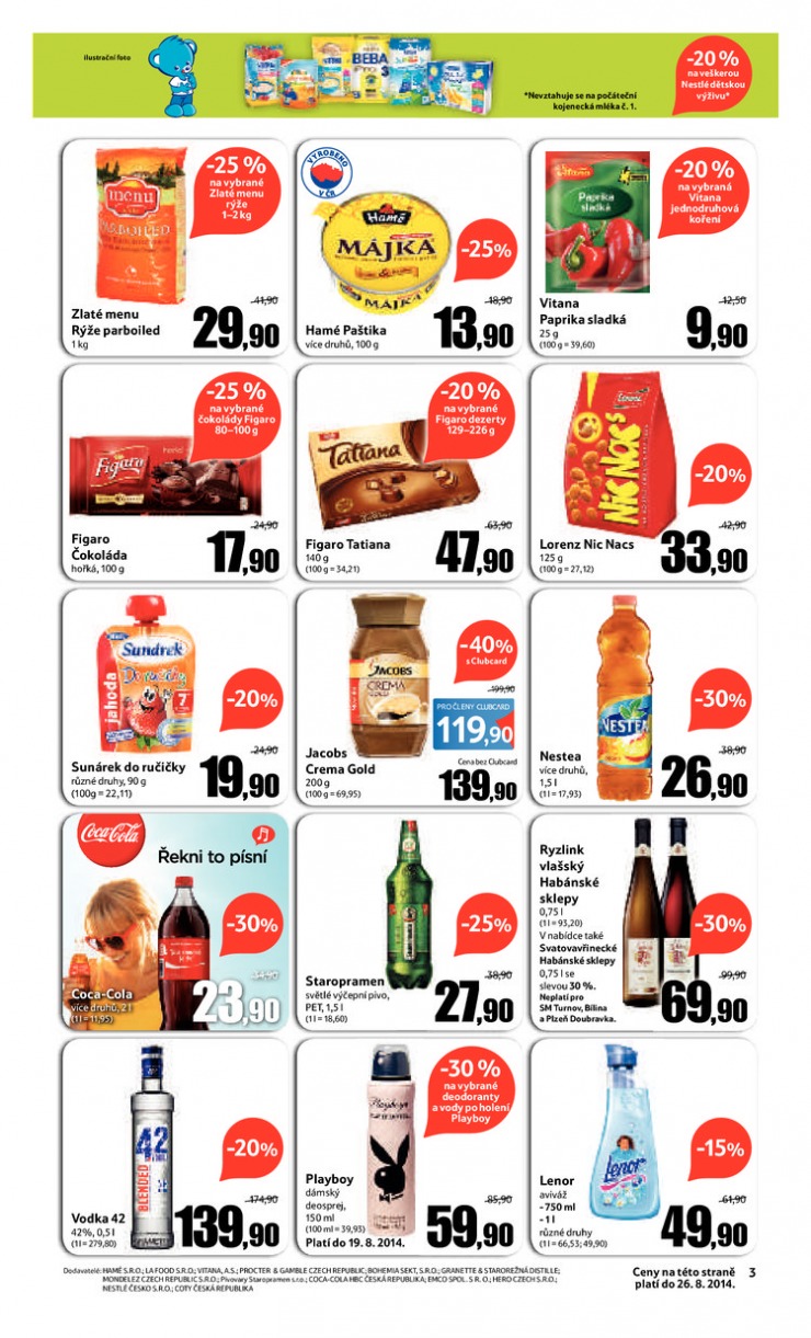 leták Tesco supermarkety od 13.8.2014 strana 1 leták Tesco supermarkety od 13.8.2014 strana 1