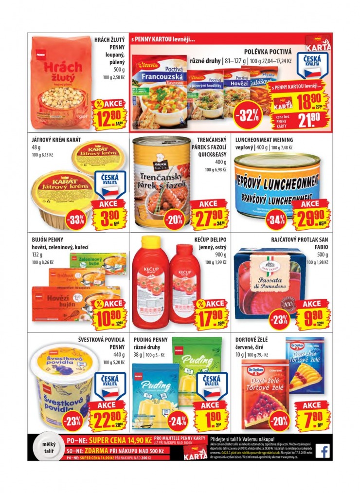 let�k Penny Aktu�ln� nab�dka od 11.8.2014 strana 1