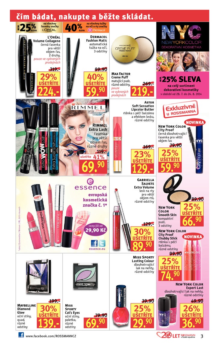 leták Rossmann Leták od 11.8.2014 strana 1 leták Rossmann Leták od 11.8.2014 strana 1