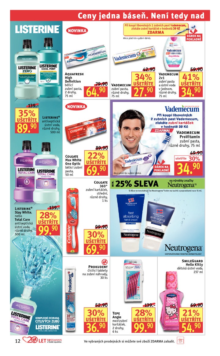 leták Rossmann Leták od 11.8.2014 strana 1 leták Rossmann Leták od 11.8.2014 strana 1