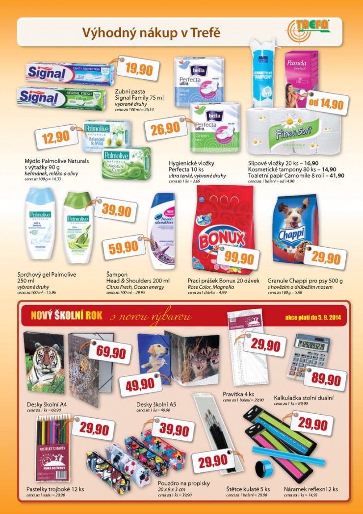 leták COOP Trefa od 13.8.2014 strana 1 leták COOP Trefa od 13.8.2014 strana 1