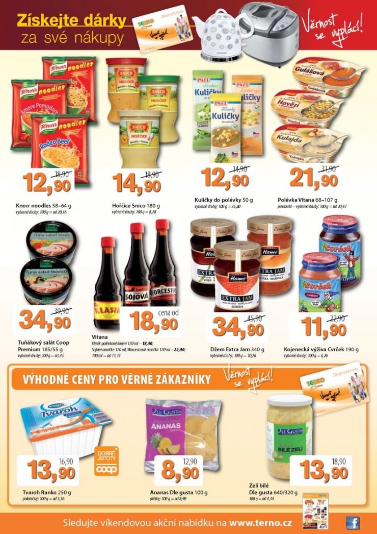 leták COOP Terno od 13.8.2014 strana 1 leták COOP Terno od 13.8.2014 strana 1