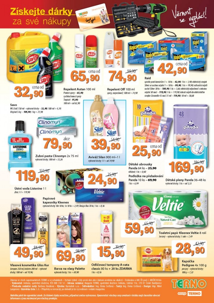 leták COOP Terno od 13.8.2014 strana 1 leták COOP Terno od 13.8.2014 strana 1