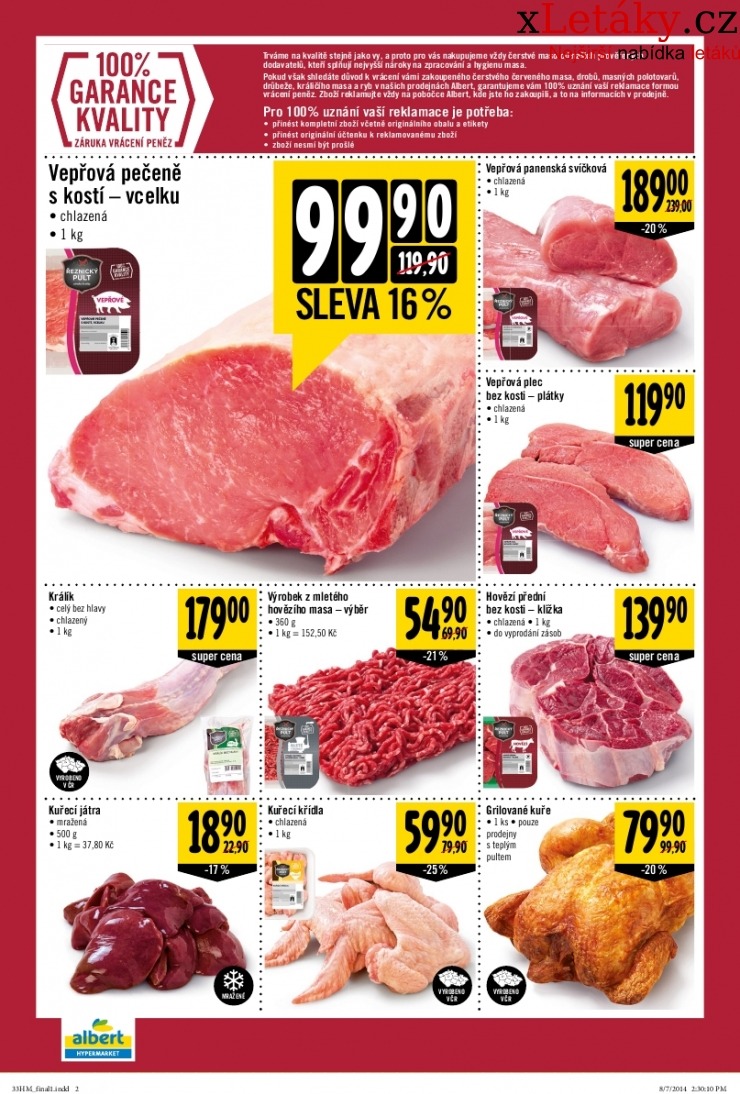 leták Albert Hypermarket akční leták strana 1 leták Albert Hypermarket akční leták strana 1