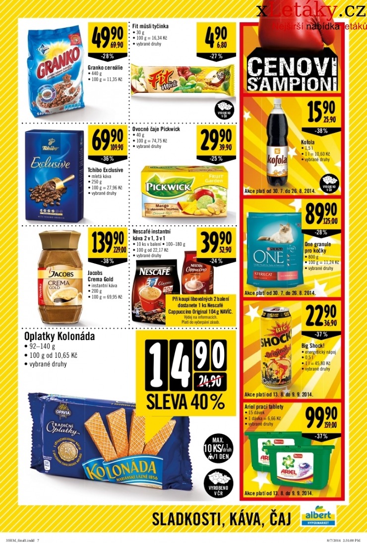 let�k Albert Hypermarket ak�n� let�k strana 1