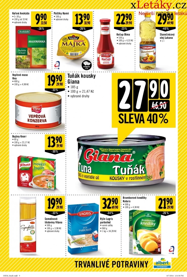 let�k Albert Hypermarket ak�n� let�k strana 1