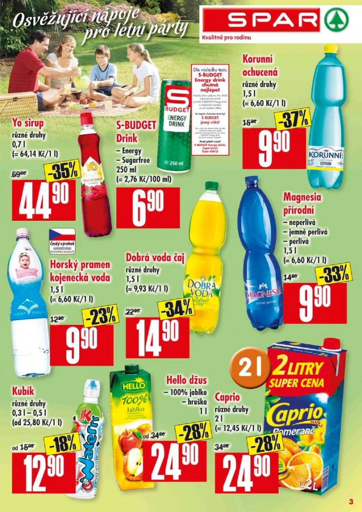 leták Interspar nabídka Spar od 13.8.2014 strana 1 leták Interspar nabídka Spar od 13.8.2014 strana 1