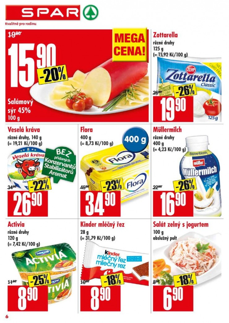 letk Interspar nabdka Spar od 13.8.2014 strana 1