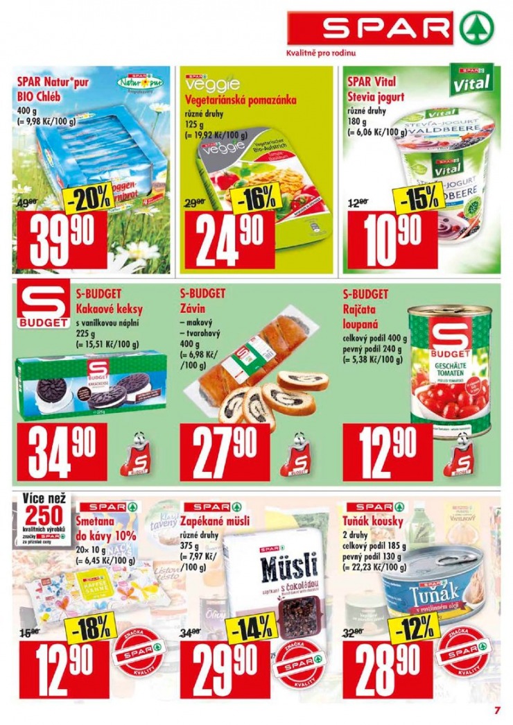 letk Interspar nabdka Spar od 13.8.2014 strana 1