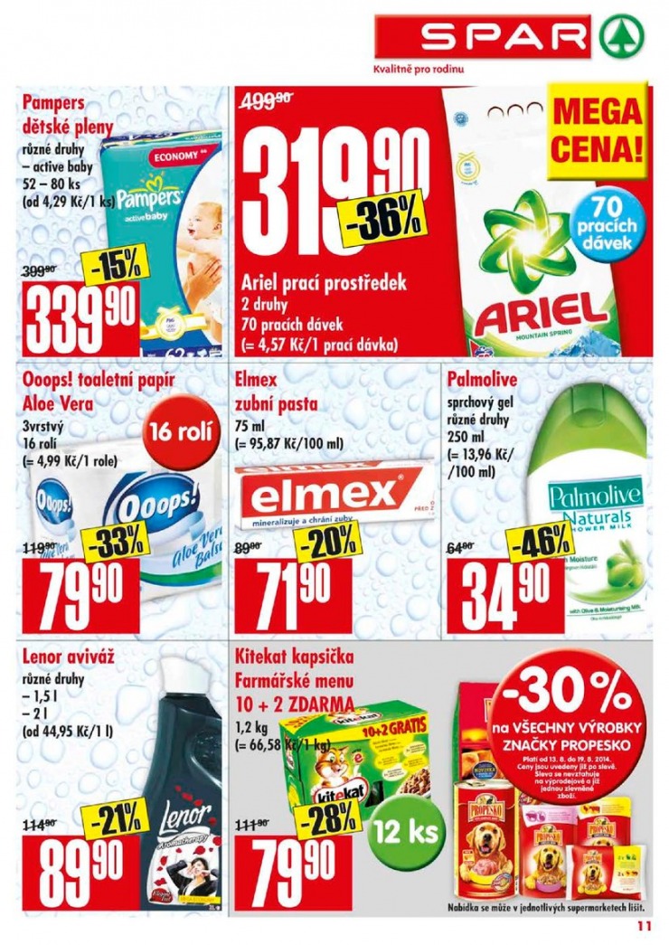 leták Interspar nabídka Spar od 13.8.2014 strana 1 leták Interspar nabídka Spar od 13.8.2014 strana 1