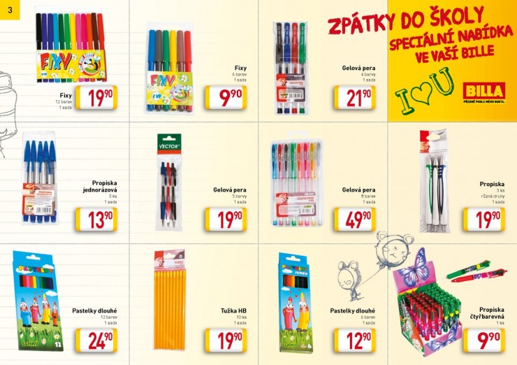 leták Billa Zpátky do školy od 11.8.2014 strana 1 leták Billa Zpátky do školy od 11.8.2014 strana 1