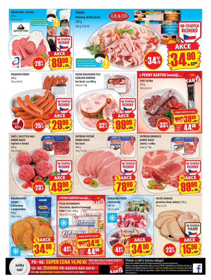 leták Penny Aktuální nabídka od 14.8.2014 strana 1 leták Penny Aktuální nabídka od 14.8.2014 strana 1