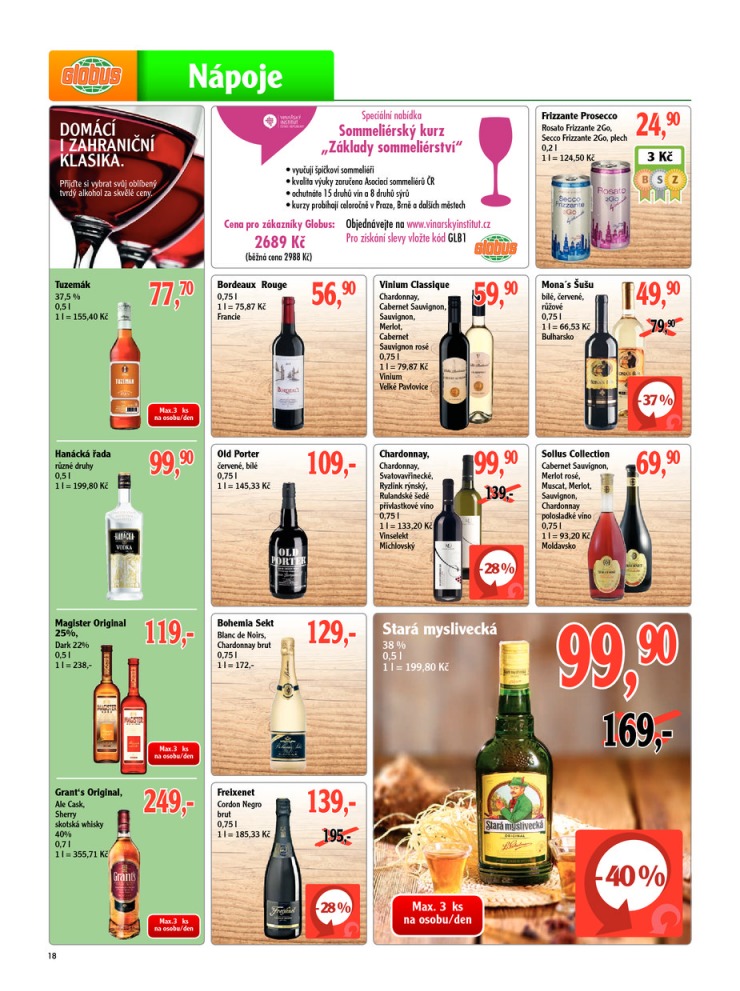 leták Globus Naše noviny od 14.8.2014 strana 1 leták Globus Naše noviny od 14.8.2014 strana 1