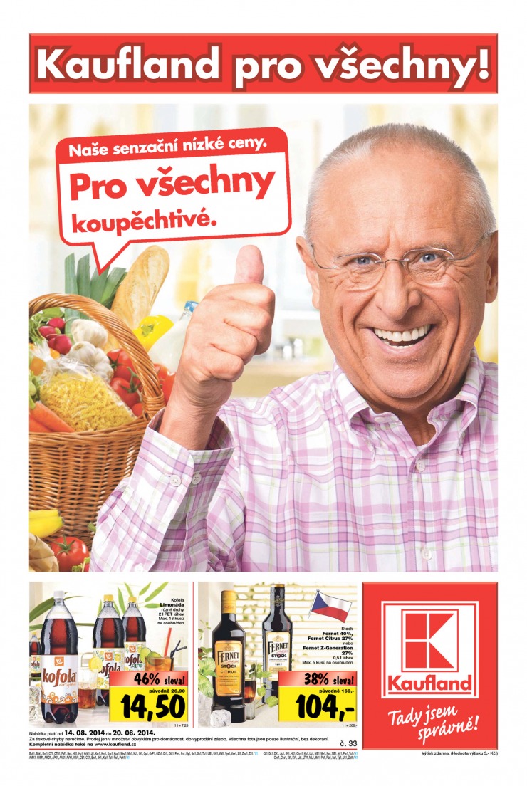 letk Kaufland Aktuln nabdka od 14.8.2014 strana 1